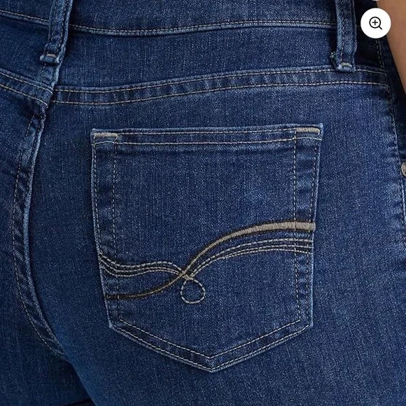 Riders, By Lee, Women's Straight Leg Blue Jeans. 18P. Indigo Blue. New With Tags - Picture 3 of 10